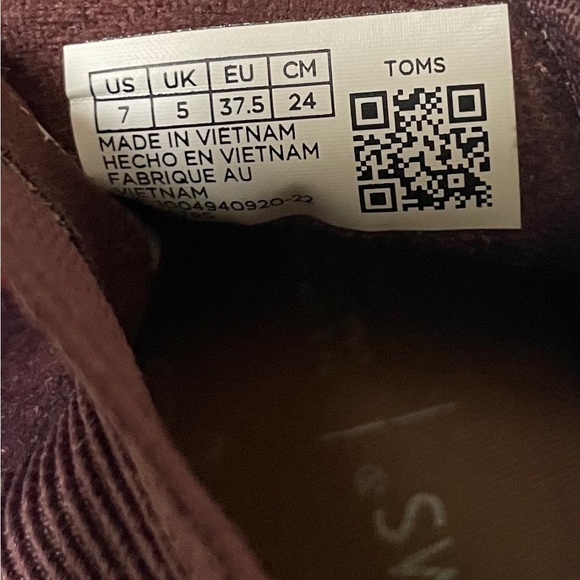 Toms Kelsey Barn Red Plaid Wedge Booties Size 7 - Picture 7 of 15